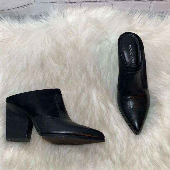 Donald J. Pliner Valda Mixed Western Mules Sz 7 - Picture 2 of 8